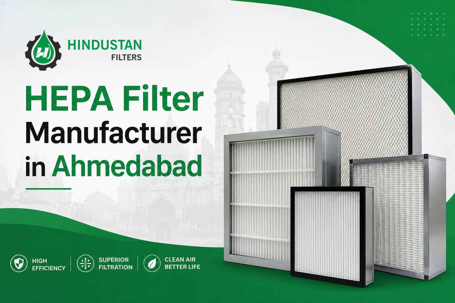 HEPA Filter Manufacturer in Ahmedabad
