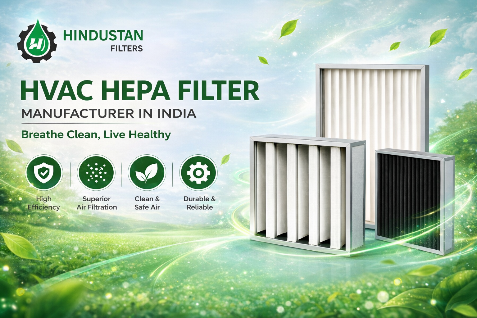 HVAC HEPA Filter Manufacturer in India