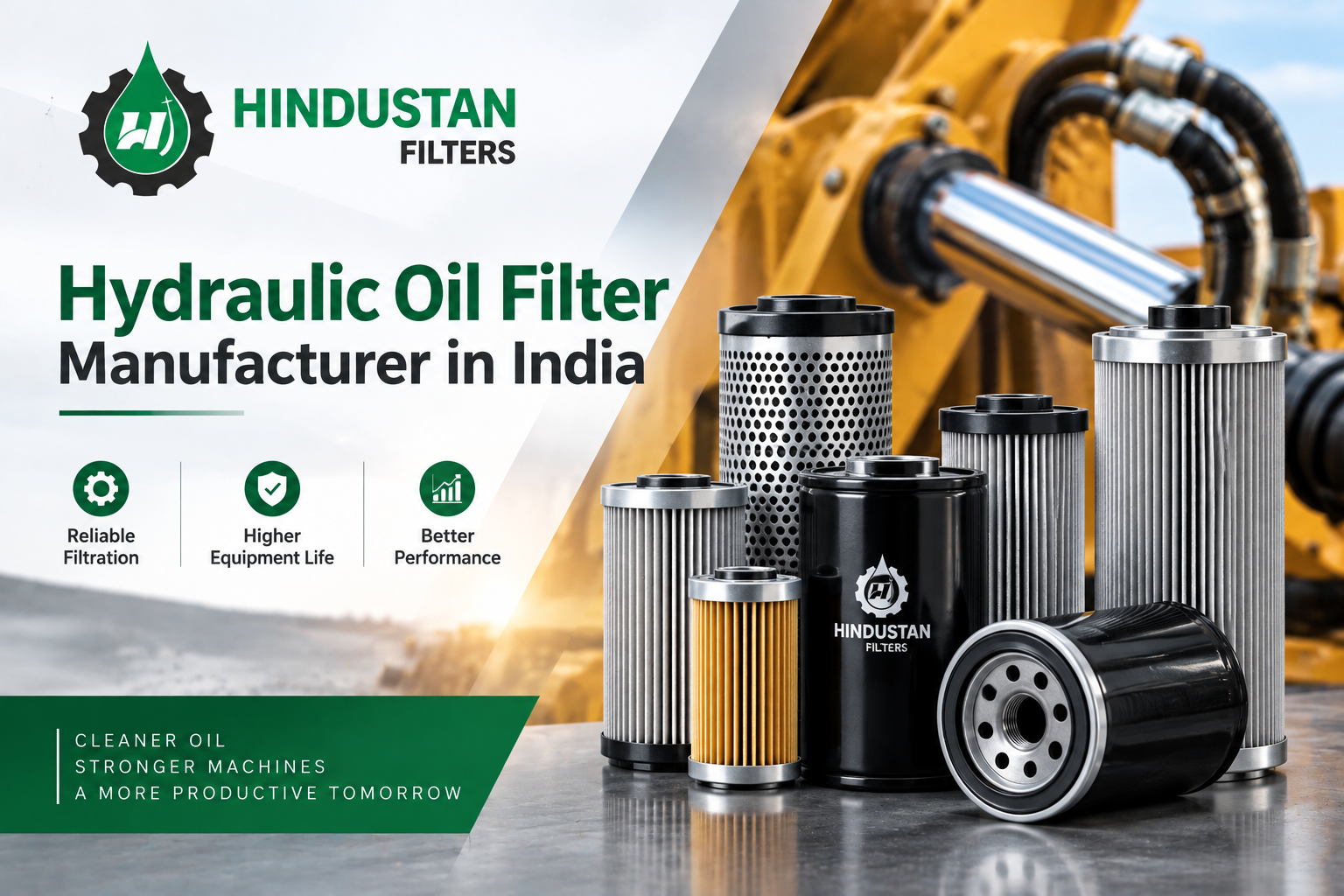 Hydraulic Oil Filter Manufacturer In India – Hindustan Filters Industrial Filtration Solutions
