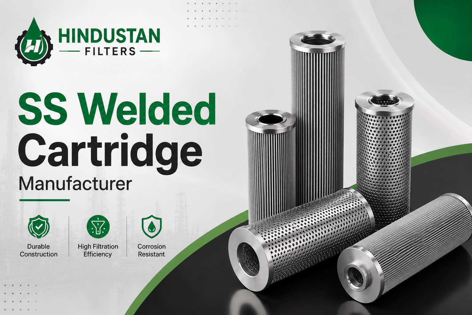SS Welded Cartridge Manufacturer in India